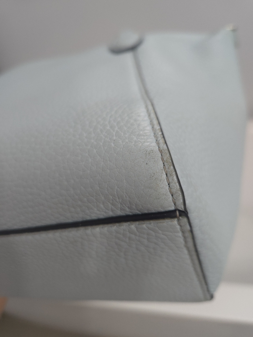 Kate Spade Monica Pebbled Leather Satchel (MISSING STRAP) - Picture 12 of 14